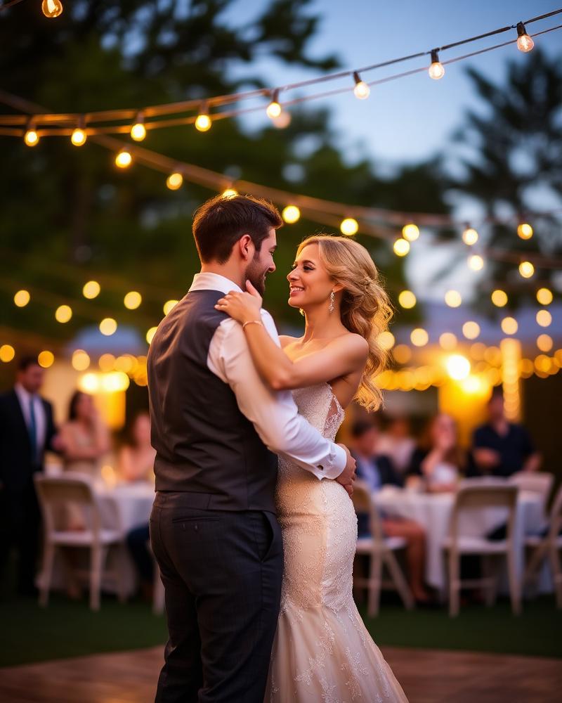 Casamento ao ar livre